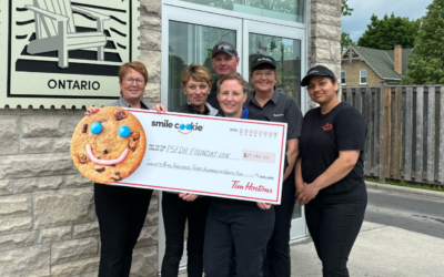 Local Cookie Lovers Help Raise $29,395 for the MRI Campaign through the  2024 Tim Horton’s Smile Cookie Campaign