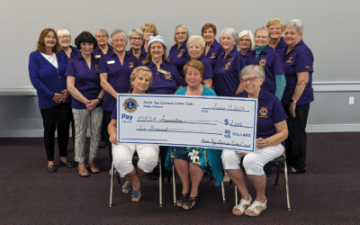 Perth Tay Lioness Lions Club Donates $2000 to the Magnifying Care Close to Home MRI Campaign