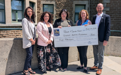 The Perth Branch of the Royal Bank (RBC) Donates $5000 to MRI Campaign